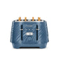 Delonghi Ballerina Seta Breakfast Set Bundle Silk Blue