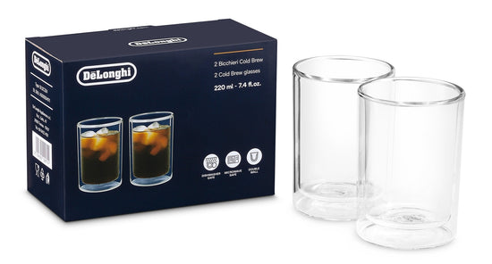 Delonghi Cold Brew Coffee Glasses 220ml DLSC324