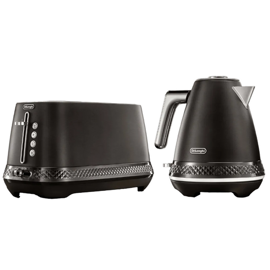 Delonghi - Diadema Breakfast Set Bundle Black