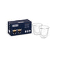 Delonghi - Double Walled Espresso Glasses 90ml - DLSC310