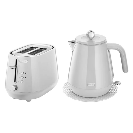 Delonghi Eclettica Breakfast Set Bundle White