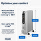 Delonghi Radia S Oil Filled Radiator 9 Fin TRRSE0920