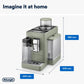 Delonghi Rivelia Bean to Cup Coffee Machine Green EXAM440.55.GR