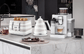 Delonghi - Rivelia Bean to Cup with Complimentaty Avvolta Breakfast Set White