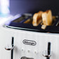 Delonghi Ballerina 4 Slice Toaster White CTD4003.W