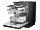 Hisense 15 PL Black Dishwasher - H15DWEB