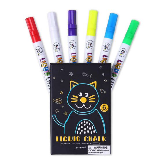 Jar Melﾃｳ - Liquid Chalk Markers 6 Colours