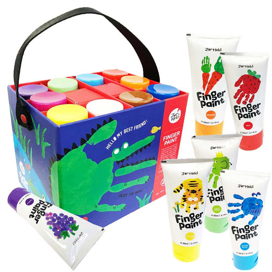 Jar Melﾃｳ - Finger Paint 10 Colours