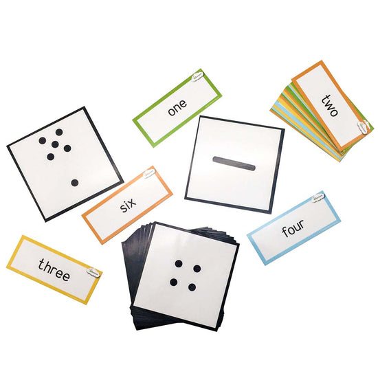 Greenbean Mathematics - Number Dot Cards English