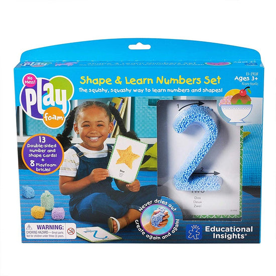 Educational Insights - Playfoamﾂｮ Shape & Learn Numbers Set