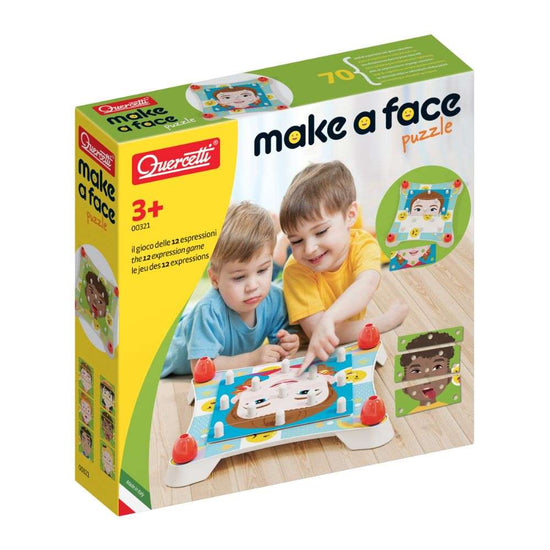 Quercetti - Make A Face Puzzle