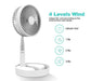 Day Use Telescopic Folding Fan