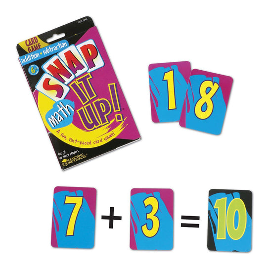 Learning Resources - Snap it Up!ﾂｮ Addition & Subtraction Maths Card Game