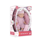 Baby Doll with Soft Body, Carry Basket, Pink Knit Outfit - 30cm