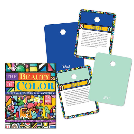 eeBoo - Beauty of Color Hardbox Flashcards