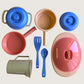 Greenbean - Pretend & Play Kitchen Set - Natural - 10pcs