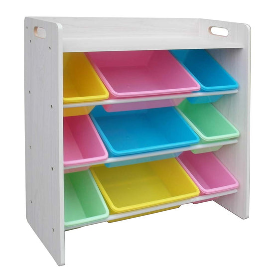 Playroom By Greenbean - Toy House Rack With Top Board Pastel