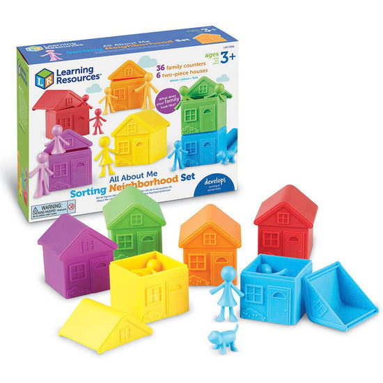 Learning Resources  - All About Me Sorting Neighbourhood Set