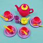 Greenbean - Pretend & Play Tea Set - Pastel - 18pcs