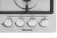 Hisense 60cm 4-Burner Gas Hob - HHU60GAGR