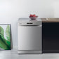 Hisense 13 Place Dishwasher Silver H13DX