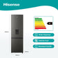 Hisense 263l Combi Fridge H370BIT-WD