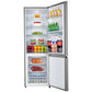 Hisense Silver Freestanding Combi Refrigerator H450BIT-WD