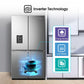 Hisense 579L Stainless Steel Multi-Door Refrigerator H750FS-WD
