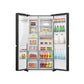 Hisense Side by Side Black 601lt Refrigerator H780SB-IDL