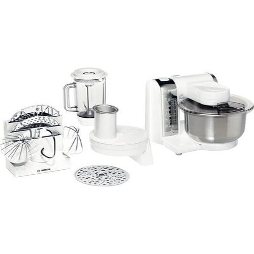Bosch Kitchen Machine MUM4 600W White Chrome MUM48CR1