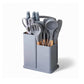 Kitchen Life 19 Piece Kitchen Utensil Set Grey