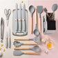 Kitchen Life 19 Piece Kitchen Utensil Set Grey
