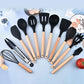 Kitchen Life 19 Piece Kitchen Utensil Set Black