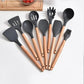 Kitchen Life 12 Piece Kitchen Utensil Set Light Grey