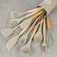 Kitchen Life 12 Piece Kitchen Utensil Set Khaki