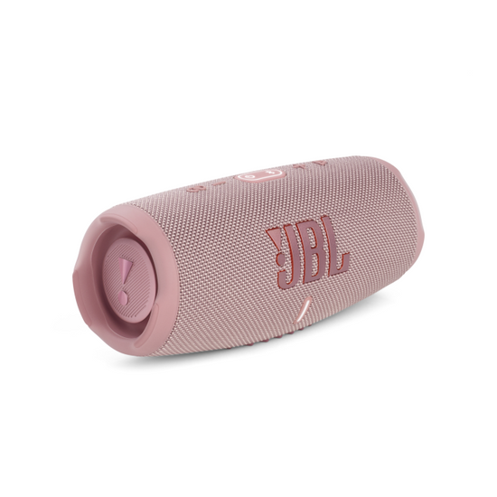 JBL Charge 5 Waterproof Portable Bluetooth Speaker Pink