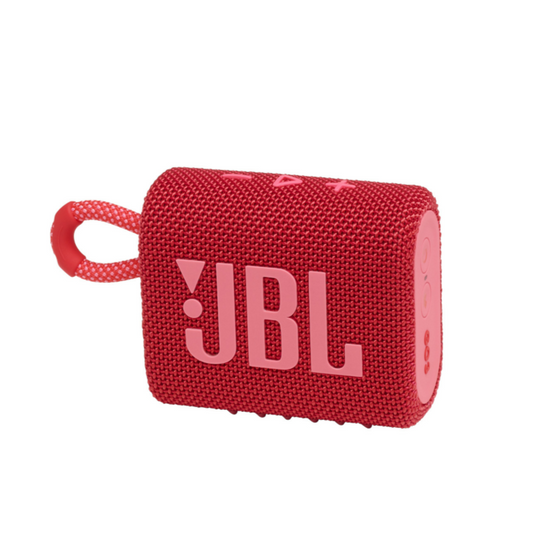 JBL GO3 Bluetooth Portable Speaker Red