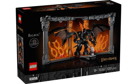 Lego Icons June Novelty The Lord Of The Rings: Balrog™ Book Nook 10367