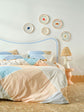 Linen House Blue Orissa Duvet Cover Set