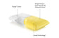 Malouf Zoned Dough Shoulder Chamomile Side Sleeping Pillow MAL-QQSCMPASZC