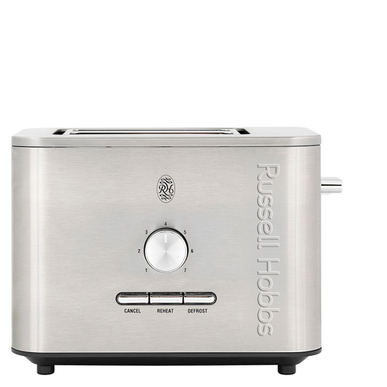 Russell Hobbs Nexus 2 Slice Toaster Silver RHPT2