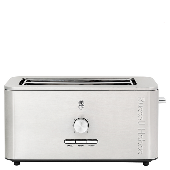 Russell Hobbs Nexus 4 Slice Toaster Silver RHPT4