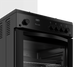 Defy 60cm 4 Burner Gas Stove Freestanding DGS670X BK