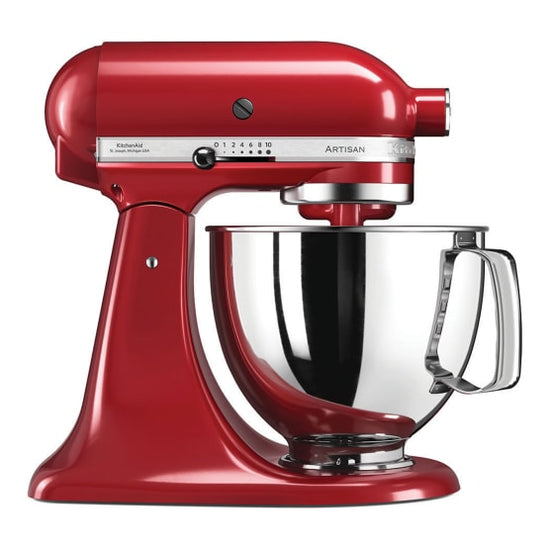 KitchenAid Artisan 4.8L Stand Mixer Empire Red Gloss 5KSM175PSEER