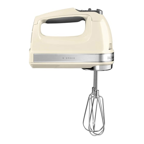 KitchenAid 9 Speed Hand Mixer Almond Cream 5KHM9212EAC