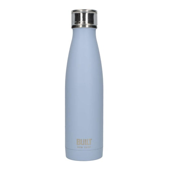 Built Double Walled Stainless Steel Water Bottle, 480ml Arctic Blue CT5226843