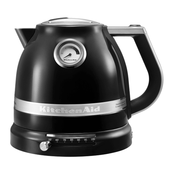 KitchenAid Artisan Cordless Kettle 1.5L Onyx Black 5KEK1522EOB