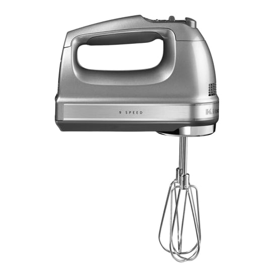 KitchenAid 9 Speed Hand Mixer Contour Silver 5KHM9212ECU