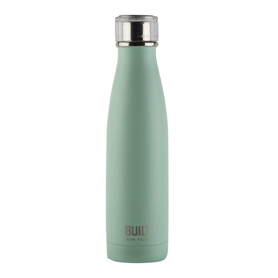 Built Double Walled Stainless Steel Water Bottle, 480ml Mint CT5193232