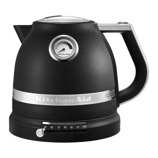 KitchenAid Artisan Cordless Kettle 1.5L Cast Iron 5KEK1522EBK